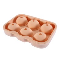 2020 Best Selling 3D Ice Cream Molds Silicone Ice Ball Cube Tray with lid kitchen Accessories