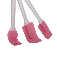 Wholesale Heat-resistant Flexible Silicone Spatula Brush with LFGB and FDA factory direct prices