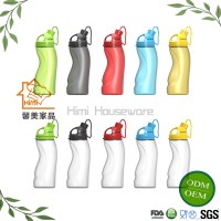 HIMI BPA Free foldable silicone sports water bottle, FDA approved food grade sillicone travel bottle