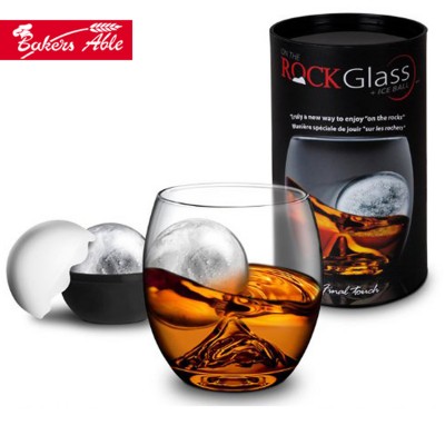 Whiskey Sphere Ice Mold Silicone Ice cube tray Large Ice Mold