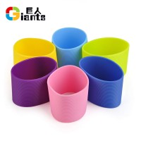 Protective Heat Resistant Reusable Silicone Coffee Cup Mug Sleeve Water Bottle Holder