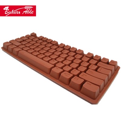 Special Design Premium Chocolate Keyboard Oem Silicone Ice Mould